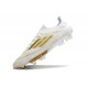 adidas F50 + Elite FG Ftwr Blanco Dorado Met