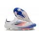 adidas F50 + Elite FG Ftwr Blanco Azul Lúcido Rojo