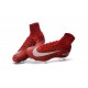 Baratas Botas de fútbol Nike Mercurial Superfly V FG Rojo Blanco Negro