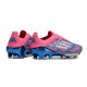 adidas F50 + Elite FG Solar Azul Ftwr Blanco Solar Rosa