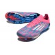adidas F50 + Elite FG Solar Azul Ftwr Blanco Solar Rosa