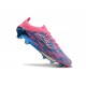 adidas F50 + Elite FG Solar Azul Ftwr Blanco Solar Rosa