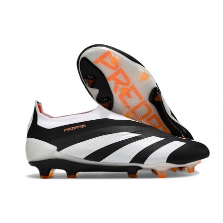 adidas Botas Futbol Predator Elite LL FG Negro Blanco Naranja