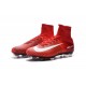 Baratas Botas de fútbol Nike Mercurial Superfly V FG Rojo Blanco Negro