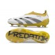 adidas Botas Futbol Predator Elite LL FG Blanco Negro Dorado