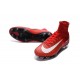 Baratas Botas de fútbol Nike Mercurial Superfly V FG Rojo Blanco Negro