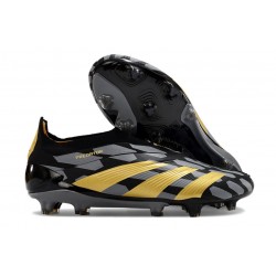 adidas Botas Futbol Predator Elite LL FG Negro Dorado