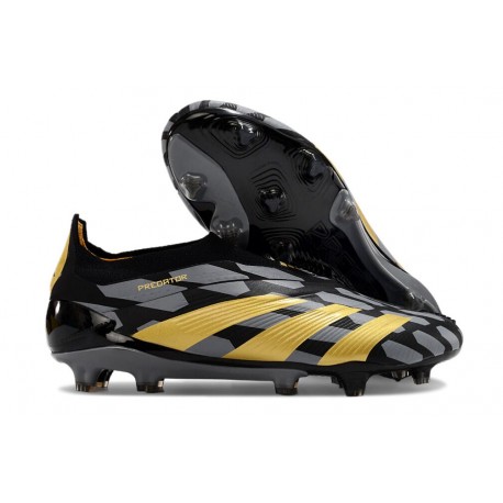 adidas Botas Futbol Predator Elite LL FG Negro Dorado