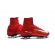 Baratas Botas de fútbol Nike Mercurial Superfly V FG Rojo Blanco Negro