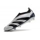 adidas Botas Futbol Predator Elite LL FG Plata Negro