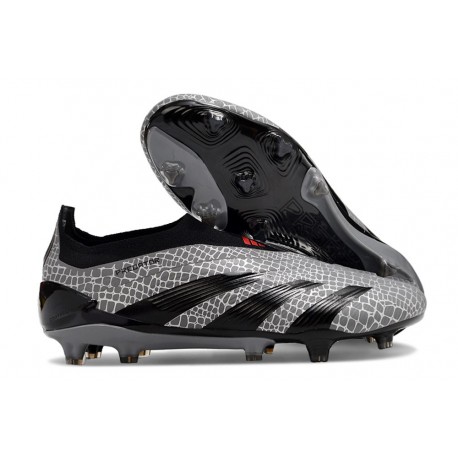 adidas Botas Futbol Predator Elite LL FG Carbón Negro 
