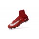 Baratas Botas de fútbol Nike Mercurial Superfly V FG Rojo Blanco Negro