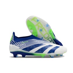 adidas Botas Futbol Predator Elite LL FG Azul Blanco Verde