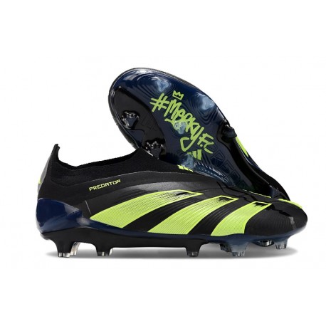 adidas Botas Futbol Predator Elite LL FG Negro Verde