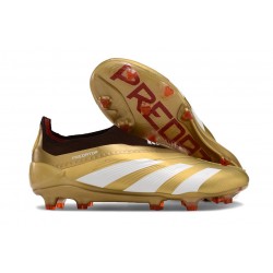 adidas Botas Futbol Predator Elite LL FG Dorado Blanco Rojo