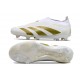 adidas Botas Futbol Predator Elite LL FG Blanco Dorado