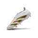 adidas Botas Futbol Predator Elite LL FG Blanco Dorado