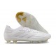 Bota adidas Copa Pure 2 Elite+ FG Piel Ftwr Blanco Dorado Met