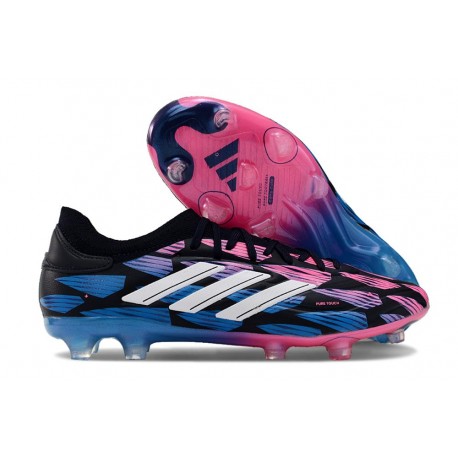 Bota adidas Copa Pure 2 Elite+ FG Piel Tinta Legend Ftwr Blanco Solar Rosa