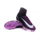 Zapatillas de fútbol Nike Mercurial Superfly 5 FG Negro Violeta Blanco