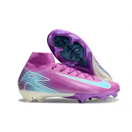 Botas Nike Mercurial Superfly 10 Elite FG Violeta Azul
