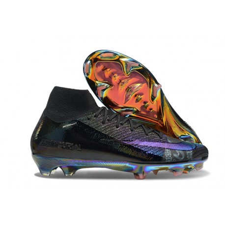 Botas Nike Mercurial Superfly 10 Elite FG Negro Violeta