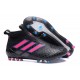 Zapatos de fútbol adidas Ace 17+ Purecontrol FG Blanco Negro Rosado