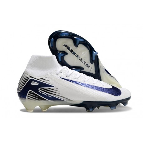 Botas Nike Mercurial Superfly 10 Elite FG Blanco Azul