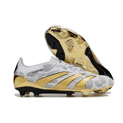 Adidas 2024 Predator Elite FG Dorado Blanco Gris