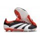 Adidas 2024 Predator Elite FG Negro Blanco Rojo