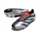 Adidas 2024 Predator Elite FG Plateado Negro Rojo