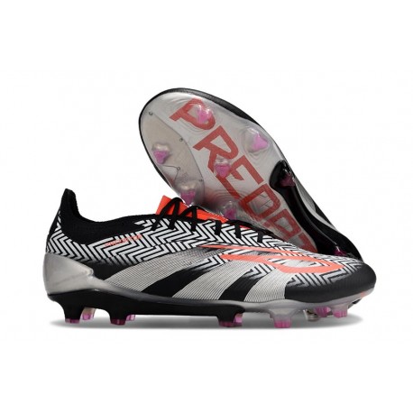 Adidas 2024 Predator Elite FG Negro Blanco Naranja