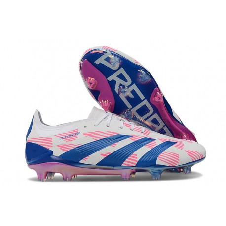 Adidas 2024 Predator Elite FG Blanco Rosa Azul