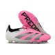 Adidas 2024 Predator Elite FG Rosa Blanco Negro