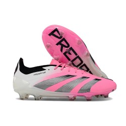 Adidas 2024 Predator Elite FG Rosa Blanco Negro