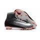 Baratas Botas de fútbol Nike Mercurial Superfly V FG Negro Gris Blanco