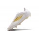 adidas F50 Elite FG Bota Ftwr Blanco Dorado Met