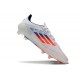 adidas F50 Elite FG Bota Blanco Azul Rojo