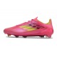 adidas F50 Elite FG Bota Rosa Amarillo