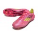 adidas F50 Elite FG Bota Rosa Amarillo