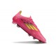 adidas F50 Elite FG Bota Rosa Amarillo