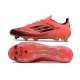 adidas F50 Elite FG Bota Rojo Negro