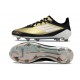 adidas F50 Elite FG Bota Dorado Met Negro Blanco