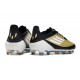 adidas F50 Elite FG Bota Dorado Met Negro Blanco