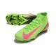 Nike Zoom Mercurial Superfly X Elite FG Verde Rosa Nero