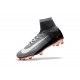 Baratas Botas de fútbol Nike Mercurial Superfly V FG Negro Gris Blanco