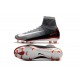 Baratas Botas de fútbol Nike Mercurial Superfly V FG Negro Gris Blanco