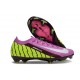 Nike Air Zoom Mercurial Vapor XVI Elite FG Violeta Blanco Amarillo
