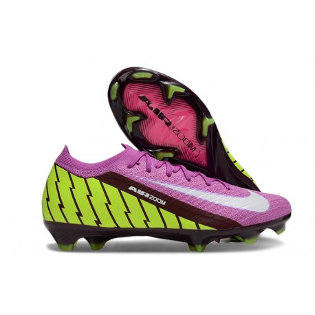 Nike Air Zoom Mercurial Vapor XVI Elite FG Violeta Blanco Amarillo