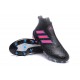 Zapatos de fútbol adidas Ace 17+ Purecontrol FG Blanco Negro Rosado